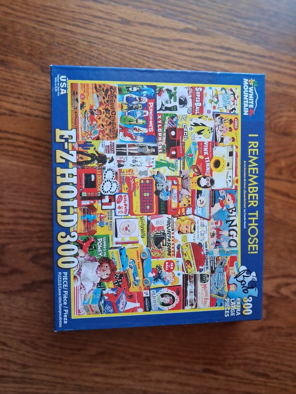 White Mountain I Remember Those 300 Large Piece Jigsaw Puzzle 100% COMPLETE